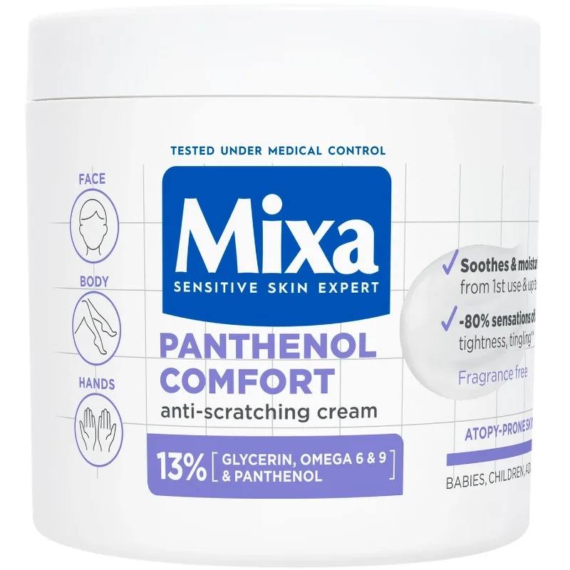 Mixa Panthenol Comfort Anti-Scratching Cream 400ml