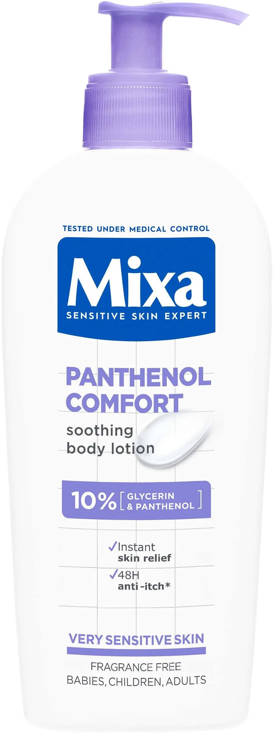 Mixa Panthenol Comfort Soothing Body Lotion 250 ml