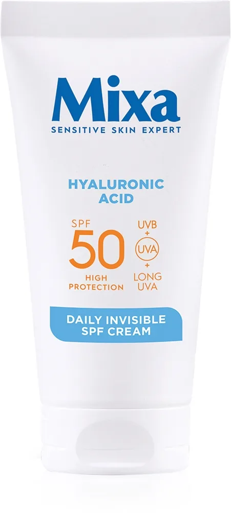 Mixa Sensitive Skin Expert kosteuttava päivävoide SPF 50 50 ml