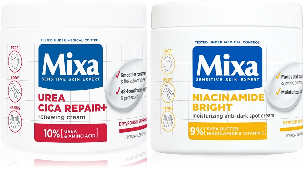 Mixa Sensitive Skin Expert Set för att regenerera hyn