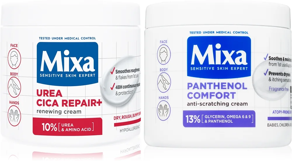 Mixa Sensitive Skin Expert Set för mjuk och smidig hud