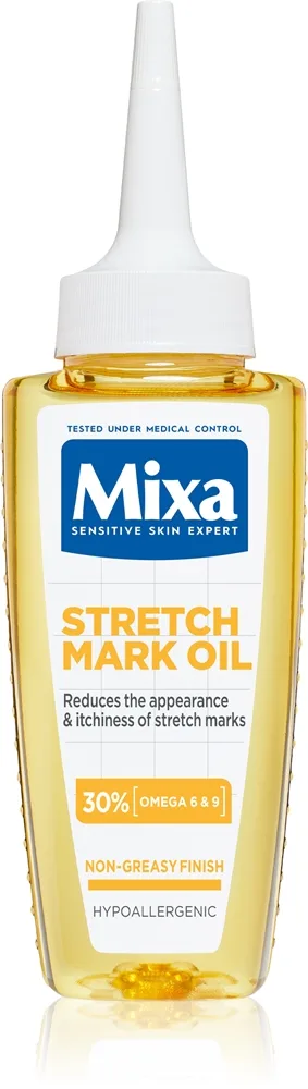 Mixa Stretch Mark Oil Olja För att behandla bristningsmärken 100 ml