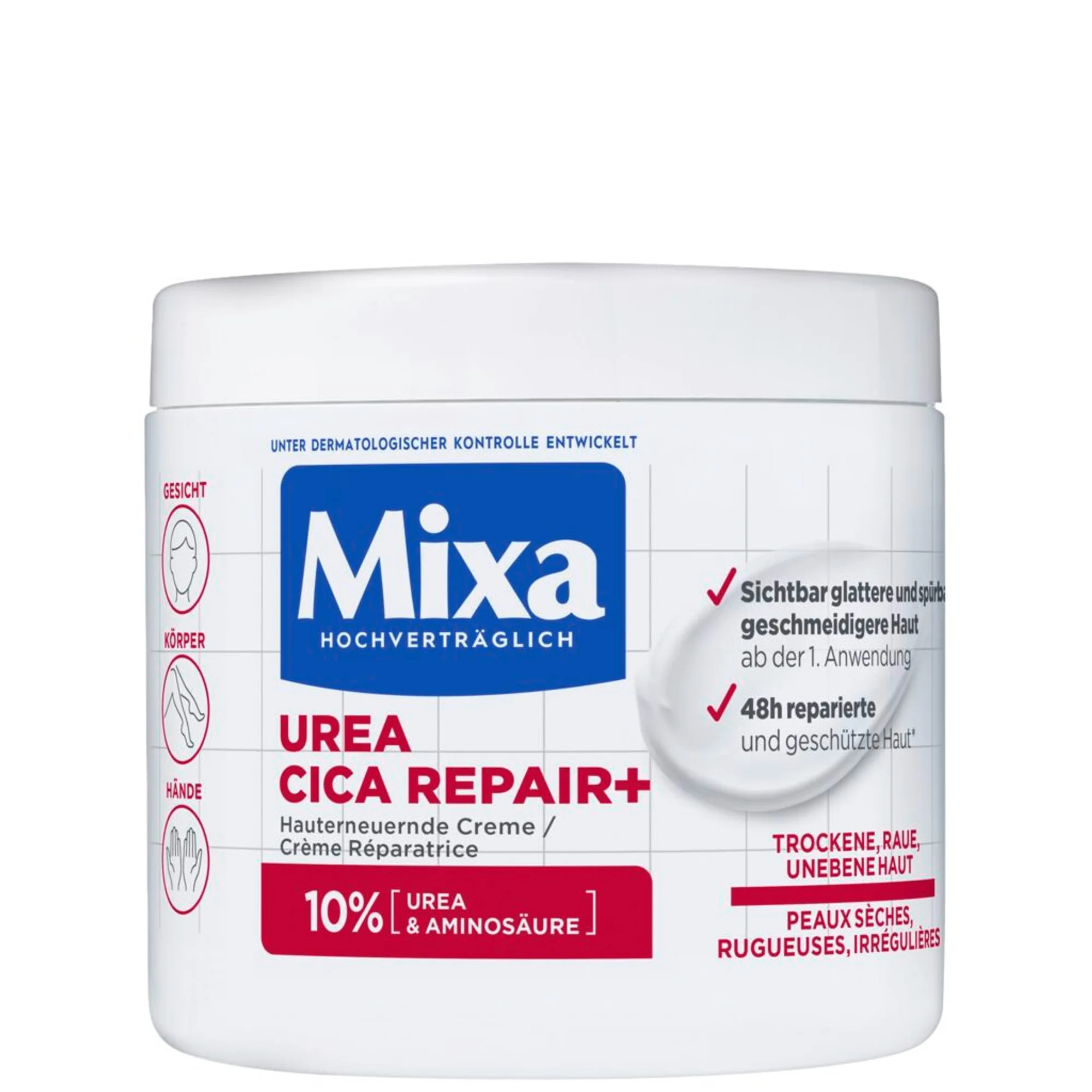 Mixa Urea cica repair+ hudförnyande kroppskräm Body cream