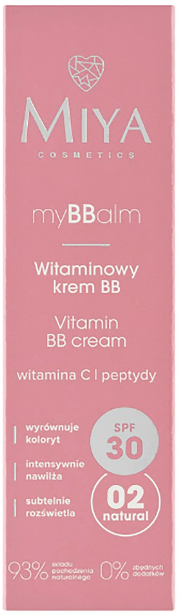 Miya myBBcream Vitamin BB Cream SPF30 02_natural