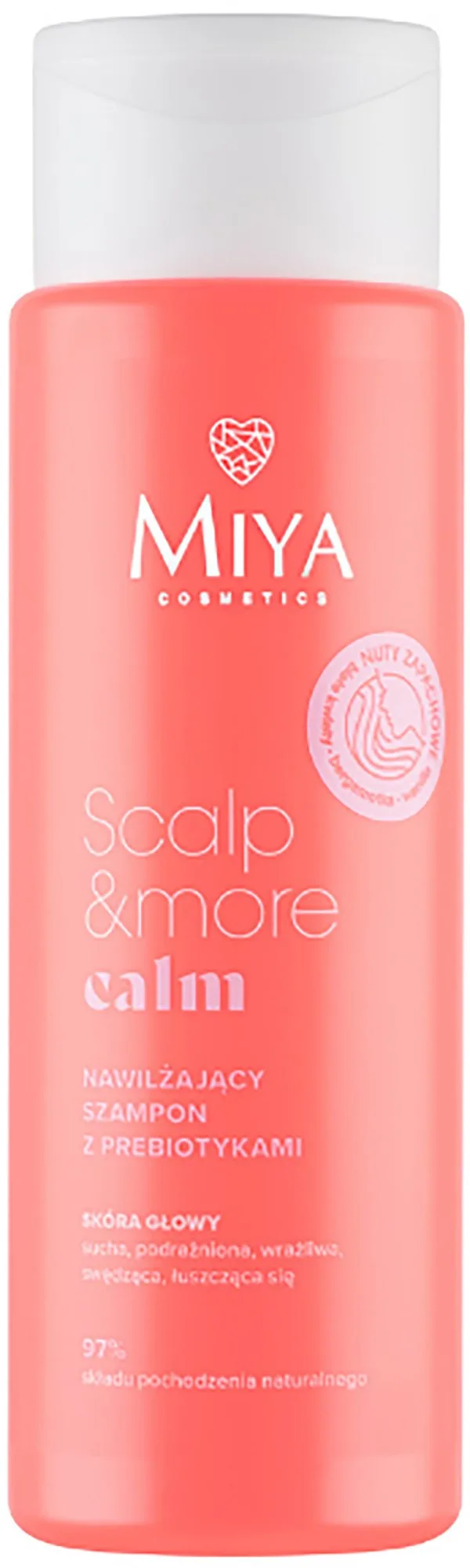 Miya Scalp&more Calm Moisutizing Shampoo Prebiotics 300 ml