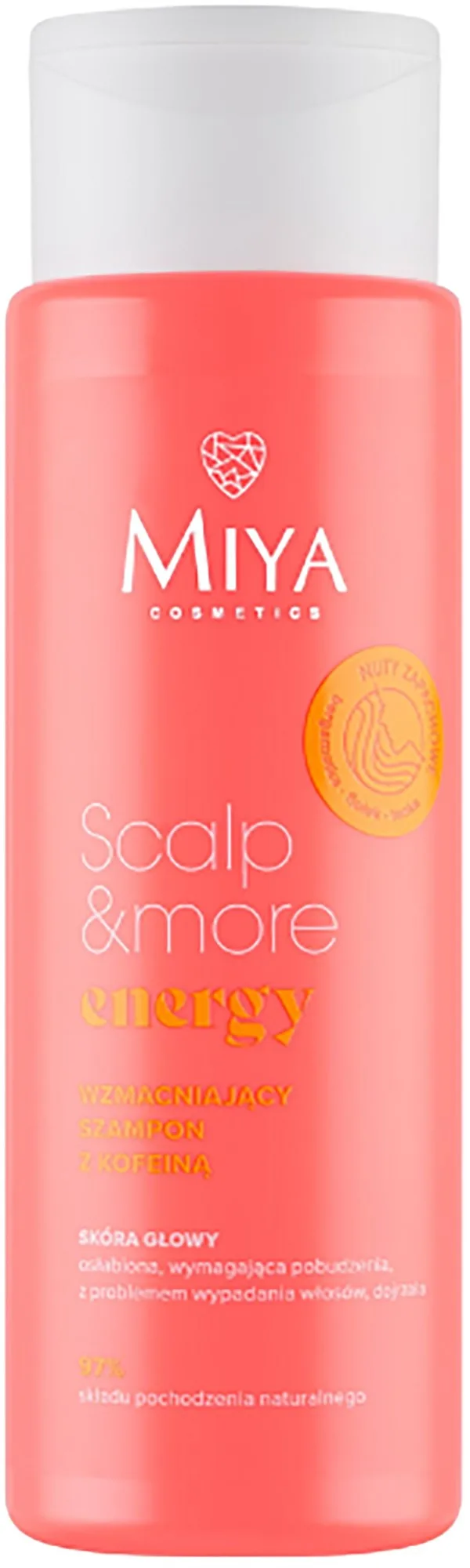 Miya Scalp&more Energy Strengthening Shampoo Caffeine 300 ml