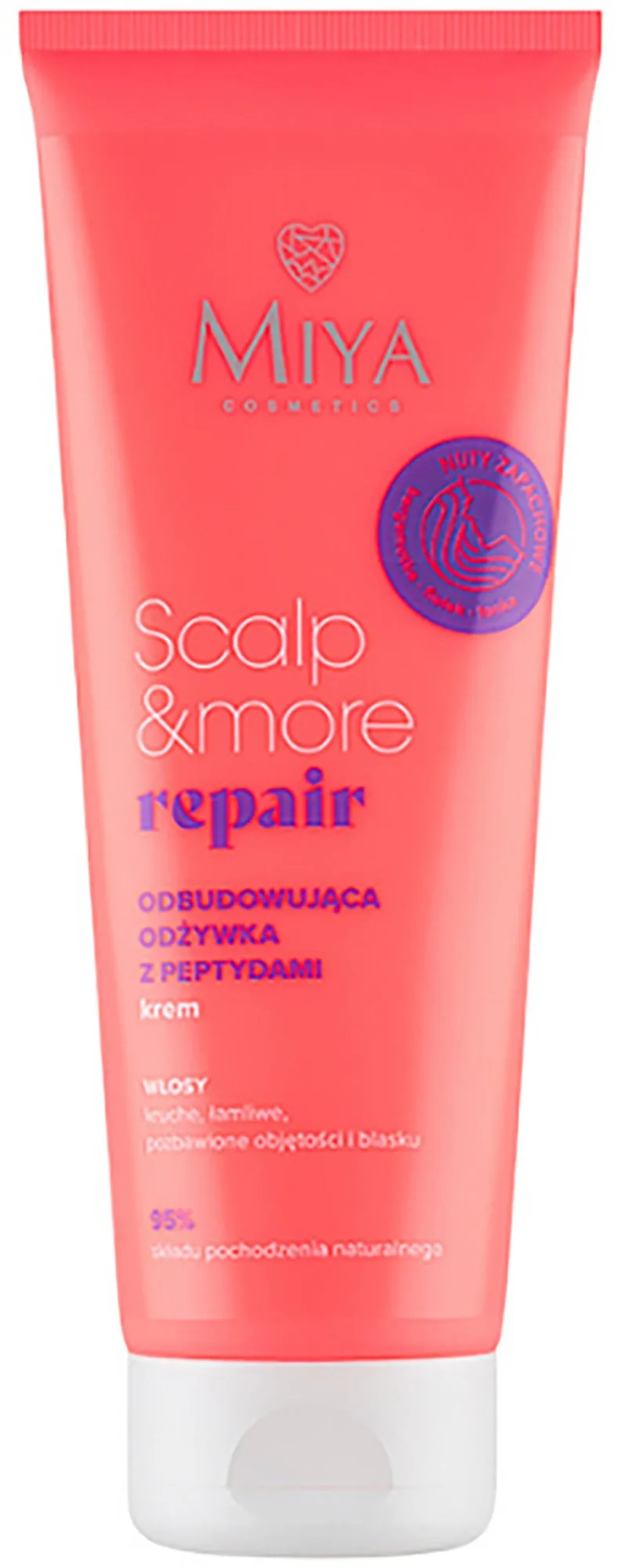 Miya Scalp&more Repair Rebuiding Conditioner Petides 200 ml
