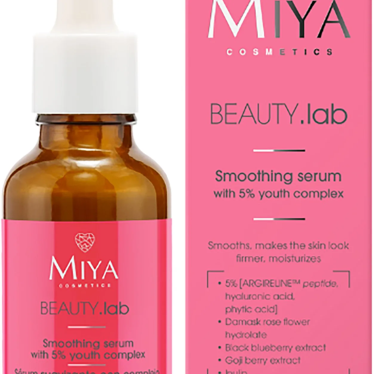 Miya Smoothing Serum 5% Youth Complex 30 ml