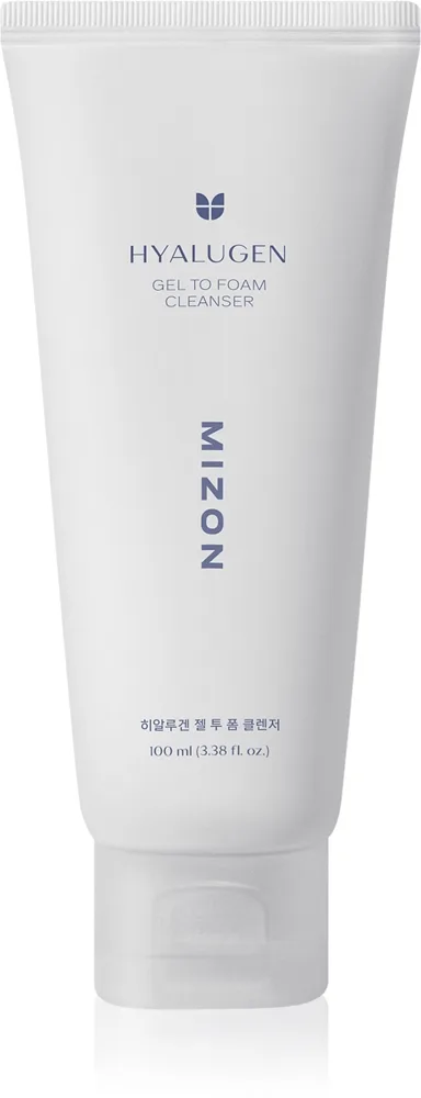 Mizon Hyalugen Gel To Foam Cleanser Rensende skum gel med fugtgivende virkning 100 ml