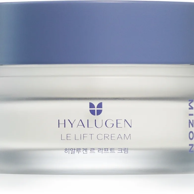 Mizon Hyalugen Le Lift Cream Udglattende creme mod rynker til at nære huden og bevare dens naturlige fugt 50 ml