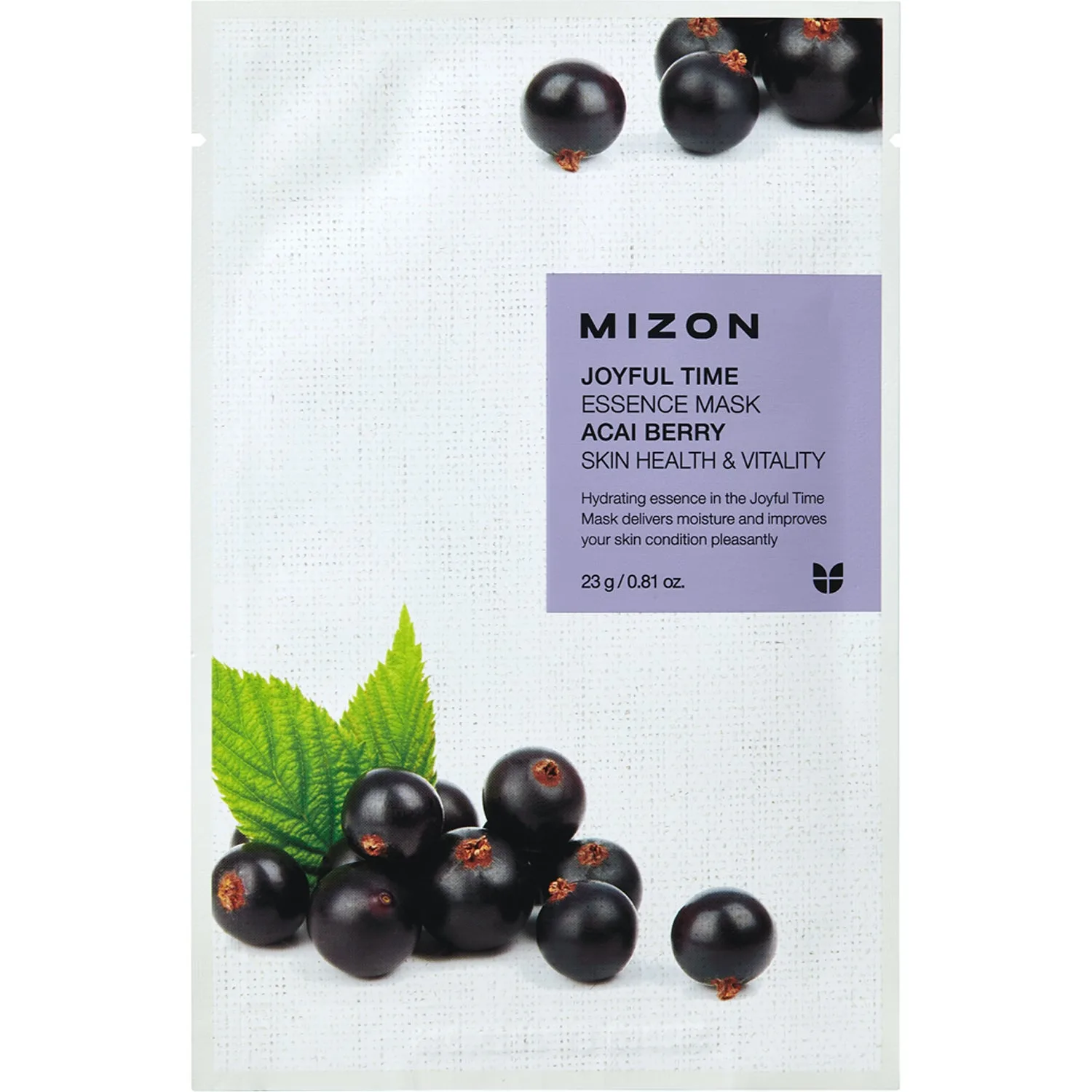 Mizon Joyful Time Essence Mask Acai Berry (23g)