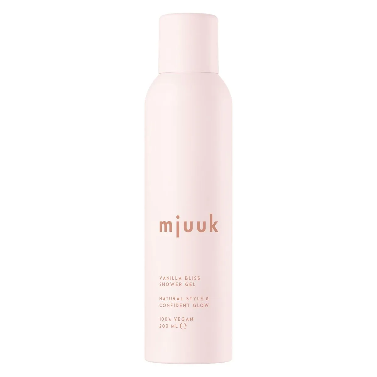 Mjuuk Vanilla Bliss Foaming Shower Gel 200ml
