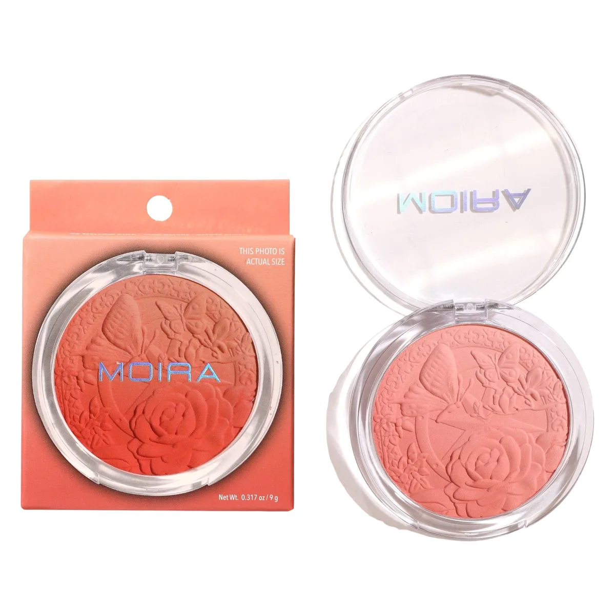 MOIRA Signature Ombre Blush 006 Mellow Pink 9 g