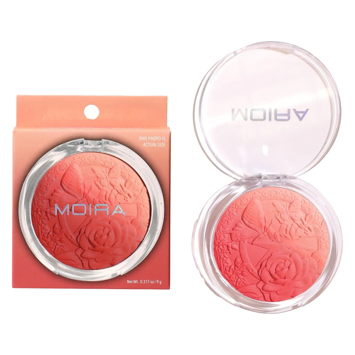 MOIRA Signature Ombre Blush 007 Ruby Flush 9 g