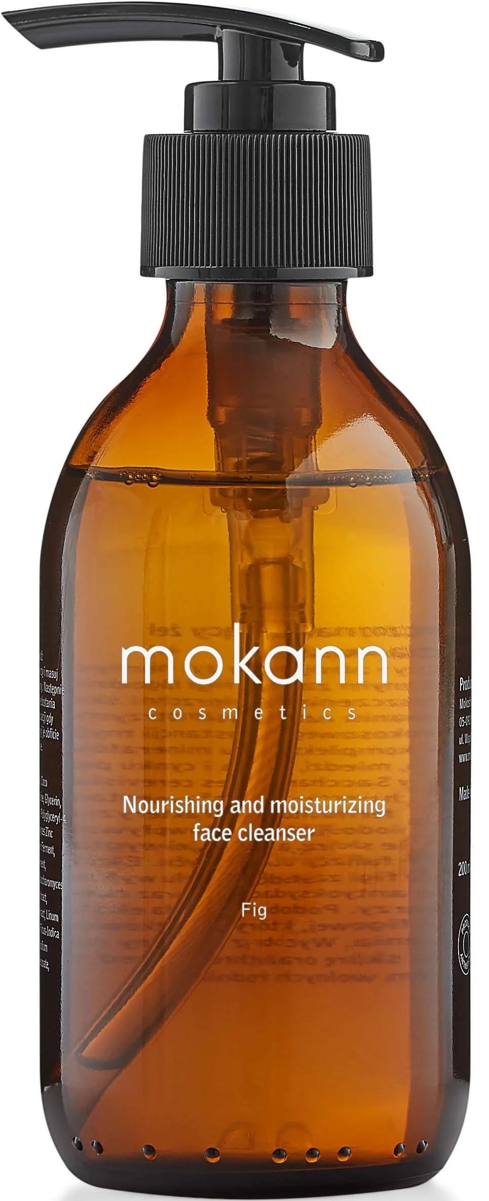 Mokann Fig Nourishing And Moisturizing Face Cleanser 200 ml