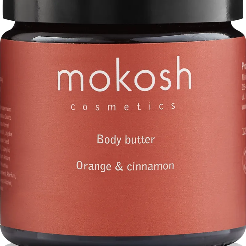 Mokosh Orange & Cinnamon vartalovoi ravitseva vaikutus 120 ml