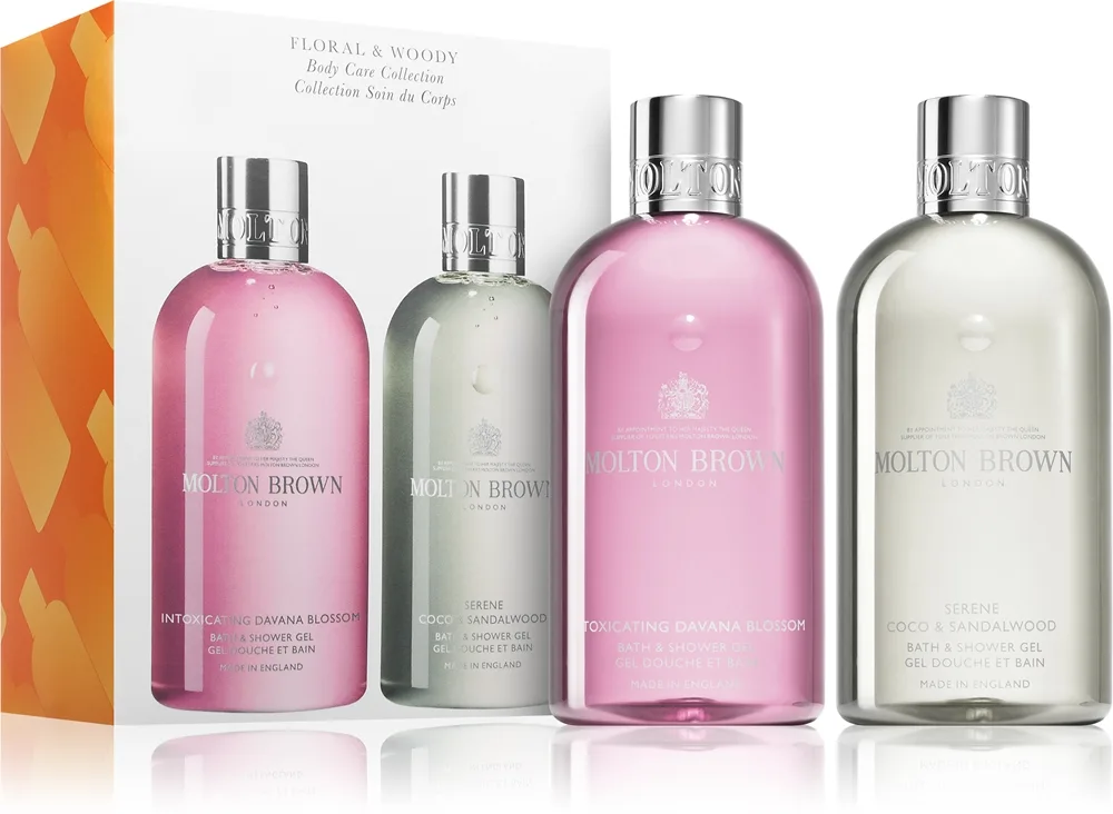 Molton Brown Floral & Woody Set lahjasetti kylpyyn 2 kpl
