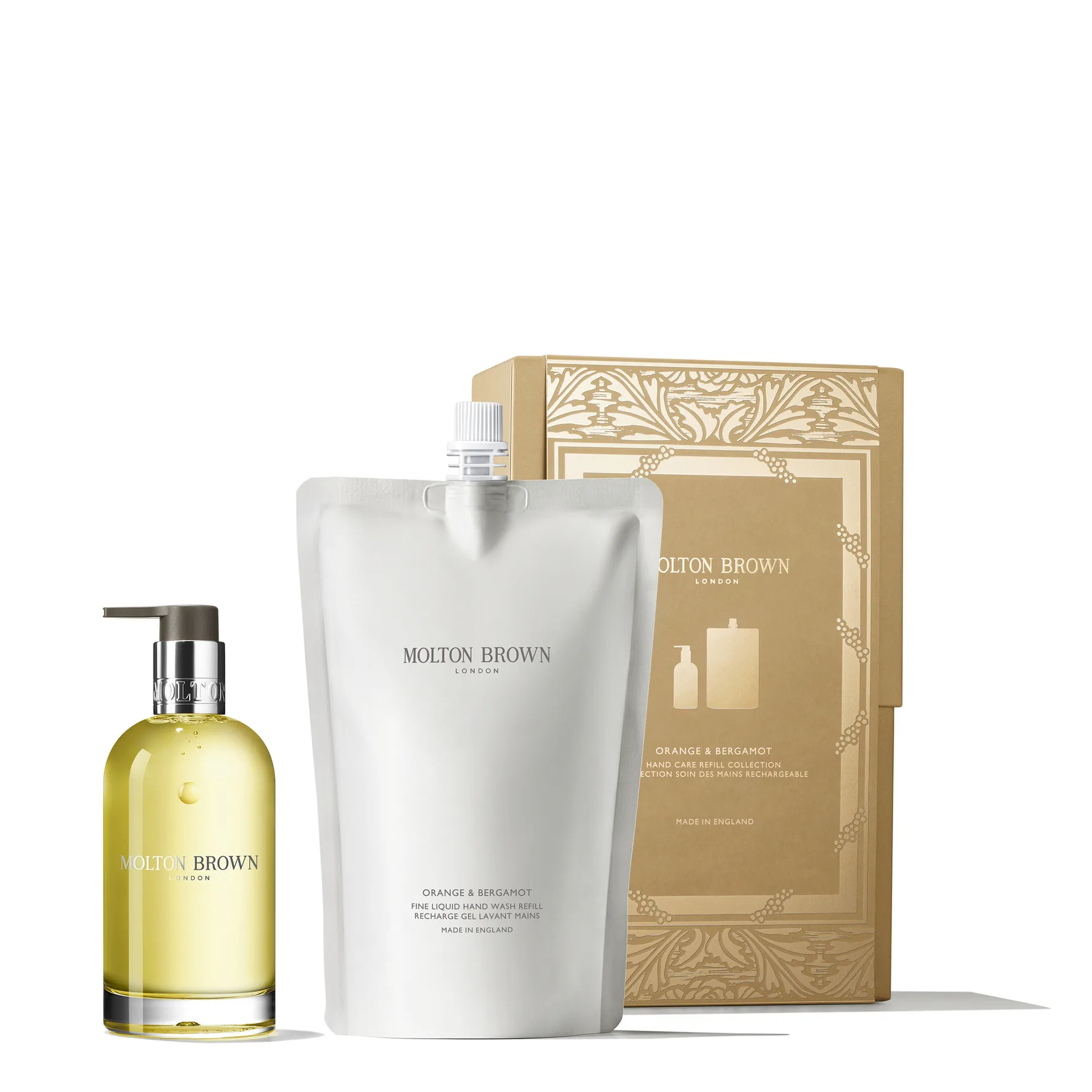Orange & Bergamot Hand Care Liquid Wash Gift Box