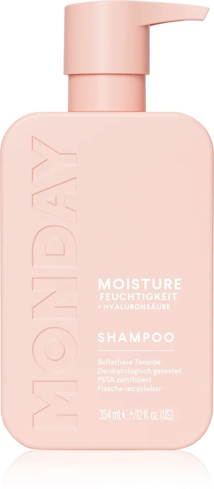 MONDAY Moisture Nærende shampoo For at give håret styrke og glans 354 ml