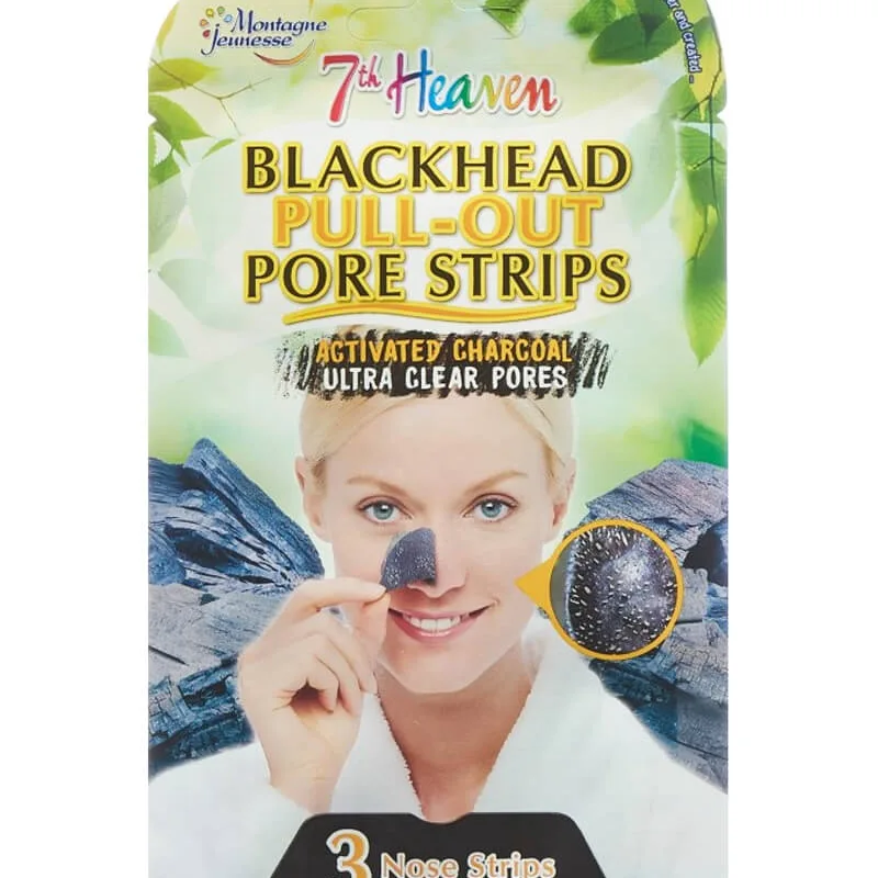 7th Heaven Montagne Jeunesse Blackhead Pull-Out Pore strips 3 stk.
