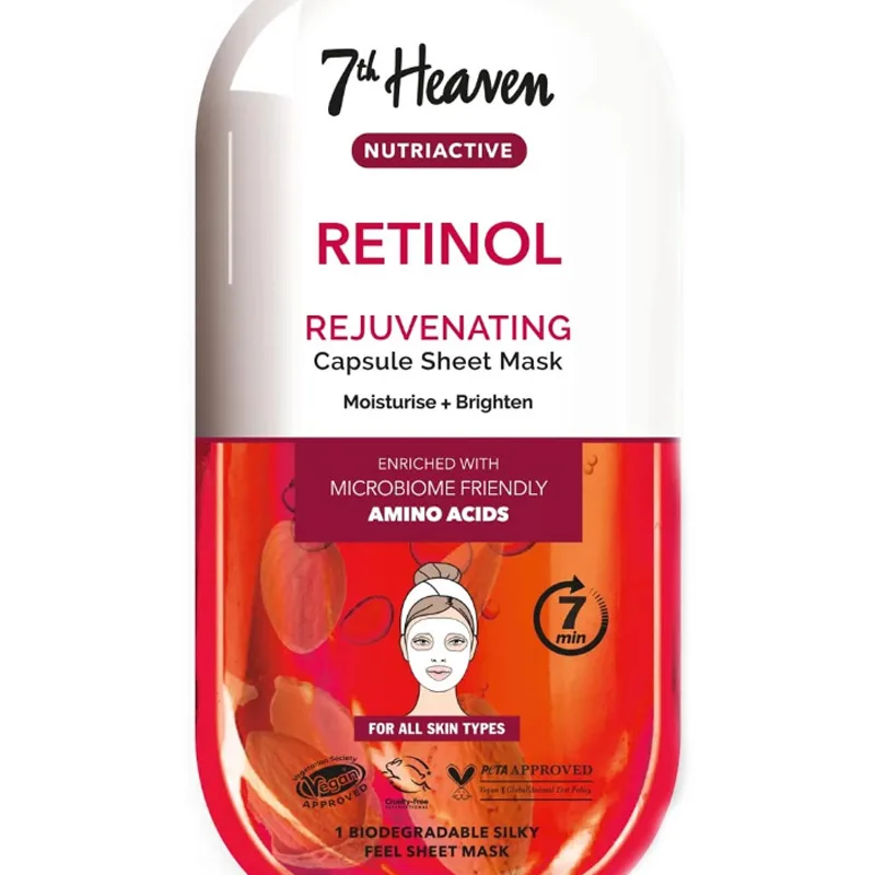 7th Heaven Nutriactive Retinol Sheet Mask