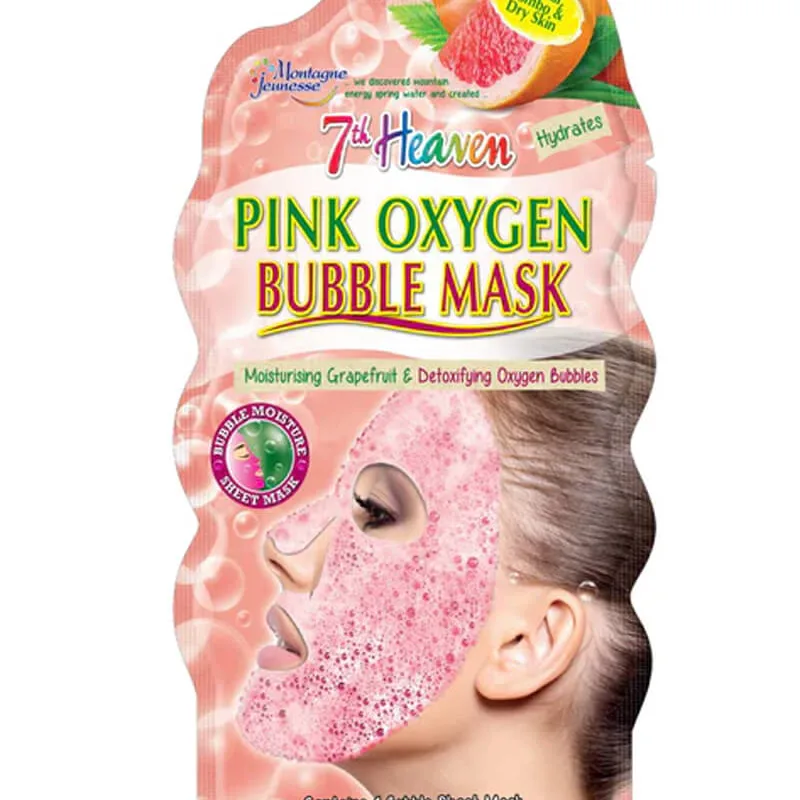 7th Heaven Pink Oxygen Bubble Mask (U) 10 g 1 stk.