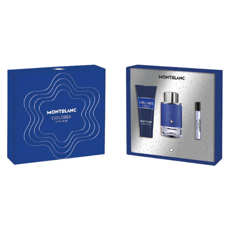 Montblanc Explorer Ultra Blue EDP Gift Set 107 ml