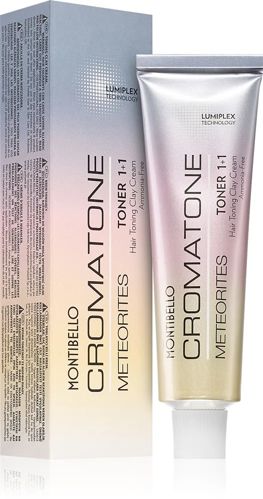 Montibello Cromatone Meteorites Toner värillinen sävyte erittäin vaaleille, raidoitetuille ja valkoisille hiuksille sävy Smoky Quartz 60 g