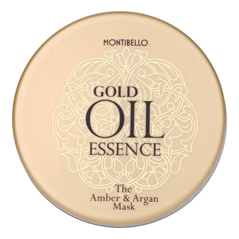 Montibello Gold Oil Amber & Argan Mask elävöittävä hiusnaamio 200 ml