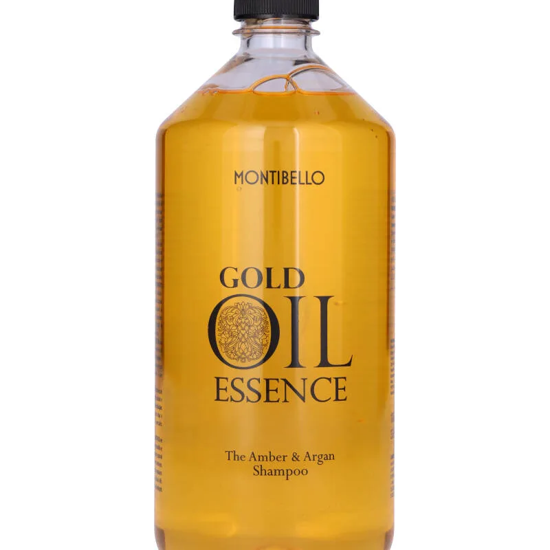 Montibello Gold Oil Essence Amber And Argan Shampoo (Incl Pumpe) 1000 ml