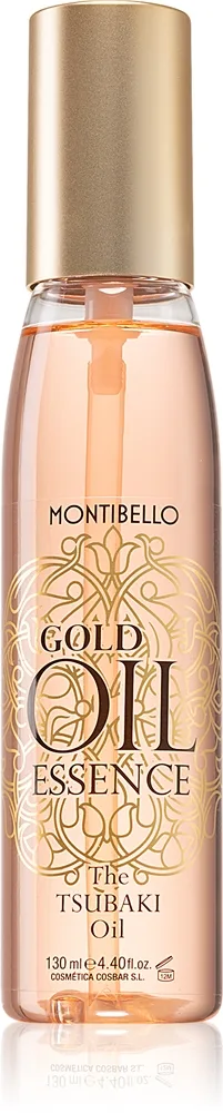 Montibello Gold Oil Tsubaki Oil kosteuttava ja ravitseva hiusöljy värin suojaamiseen 130 ml