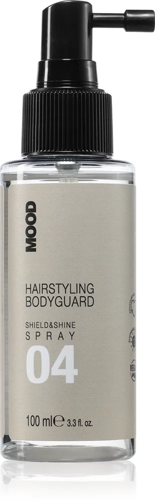 MOOD Hairstyling Bodyguard Shield & Shine suojaava suihke hiuksiin sisältää UV-suojan 100 ml