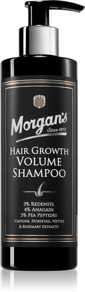 Morgan's Hair Growth Volume Shampoo shampoo hiustenkasvun tueksi miehille 250 ml