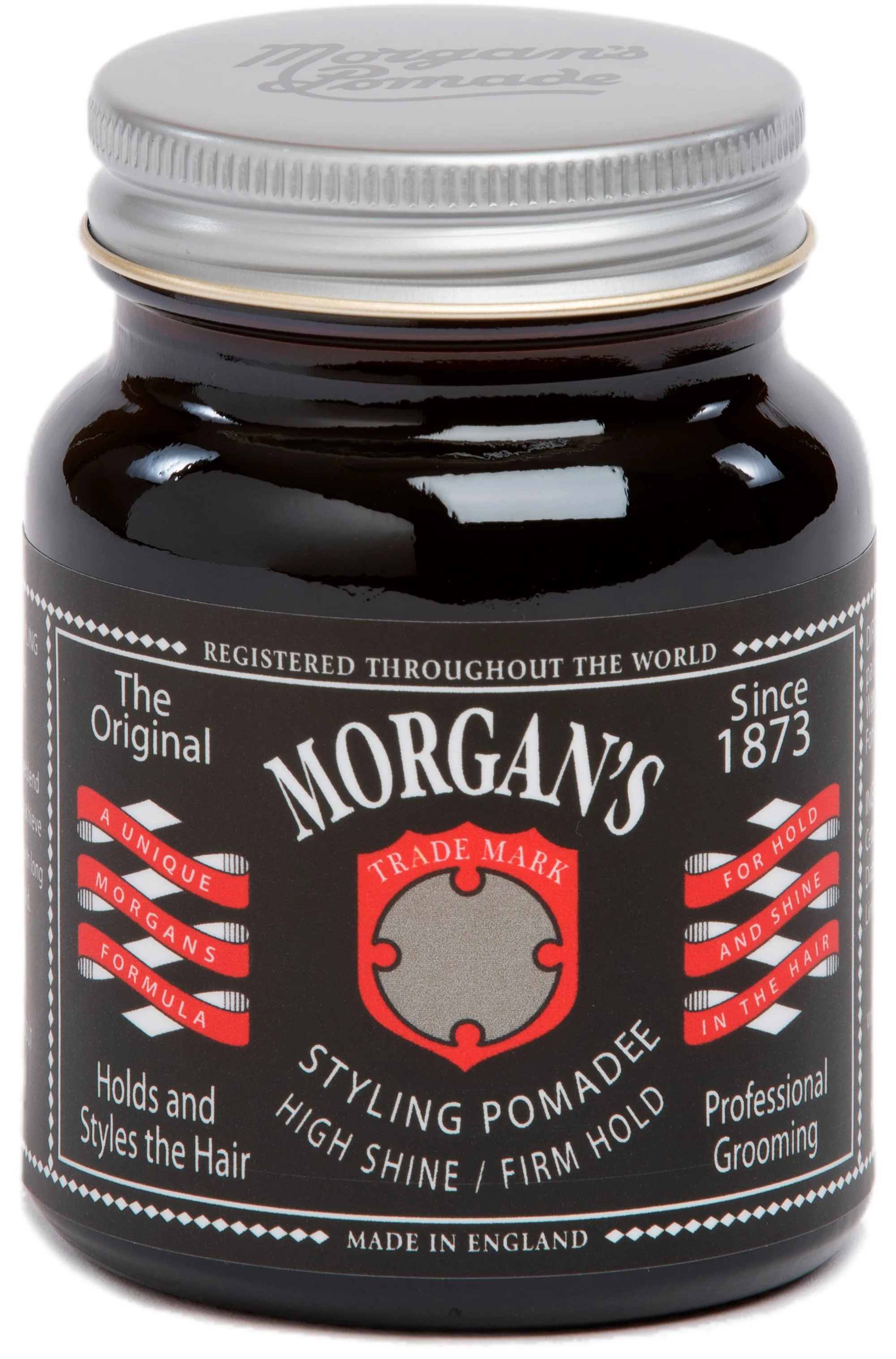 Morgan's Pomade Styling Pomade Black Label - High Shine Firm Hold