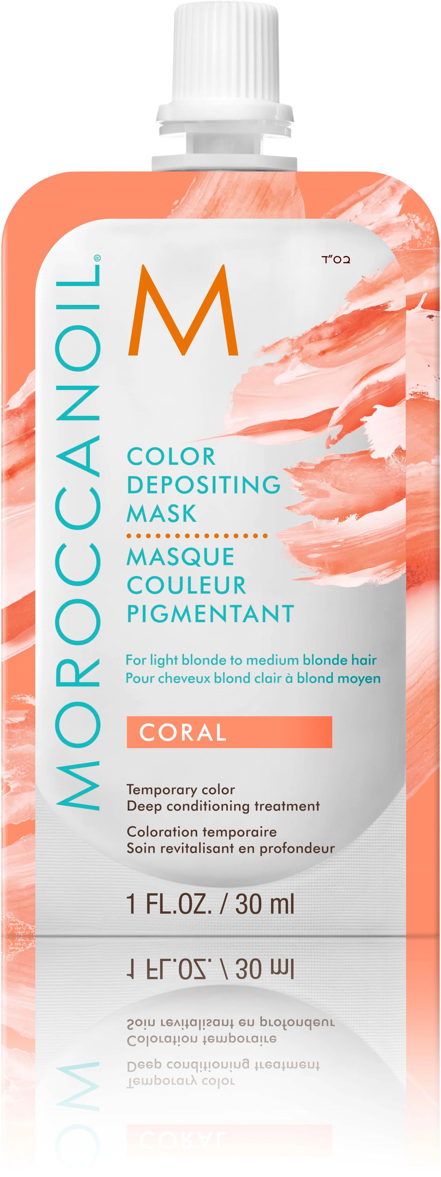 Moroccanoil Color Depositing Mask Coral Color Creme - 30 ml