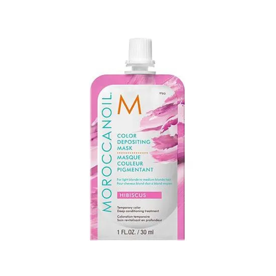 Moroccanoil Color Depositing Mask Hibiscus 30 ml.