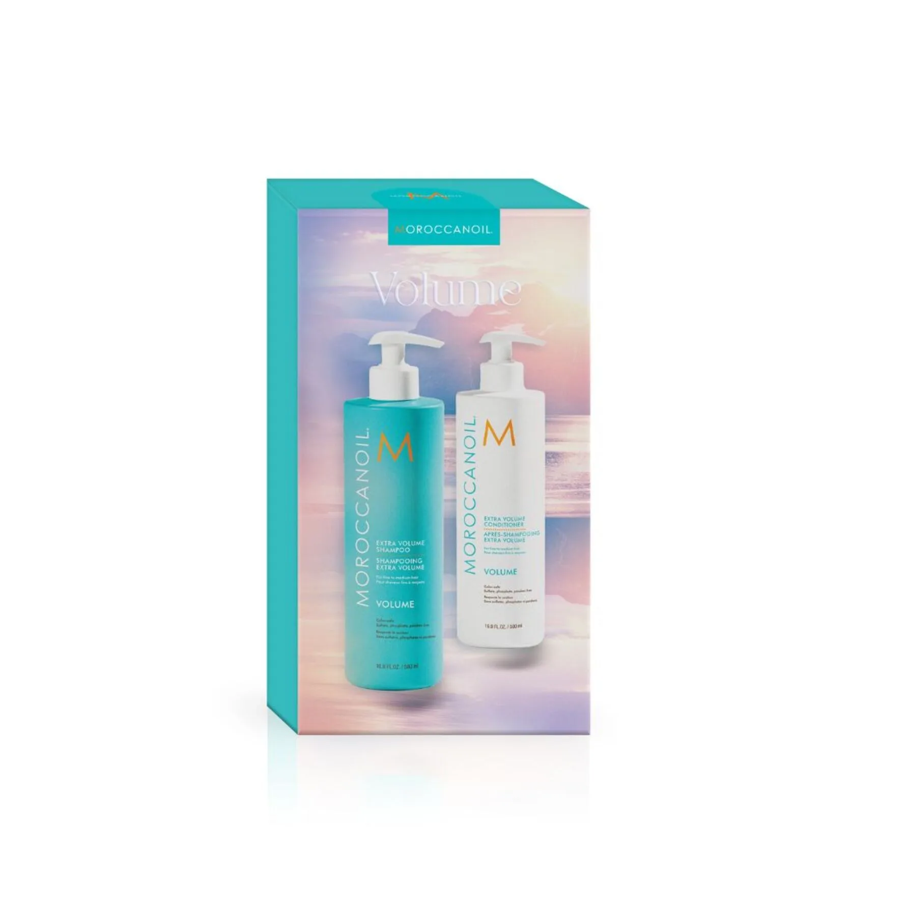 Extra Volume Shampoo & Conditioner Duo 500 ml