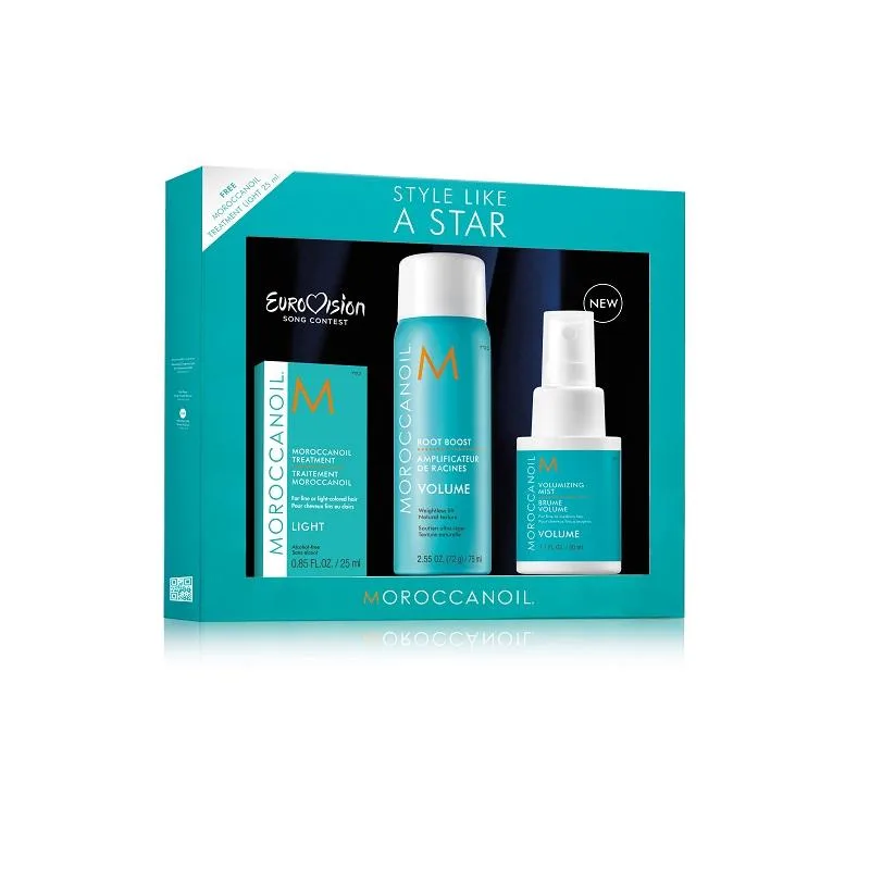 Giftset Moroccanoil Style Like a Star Volume