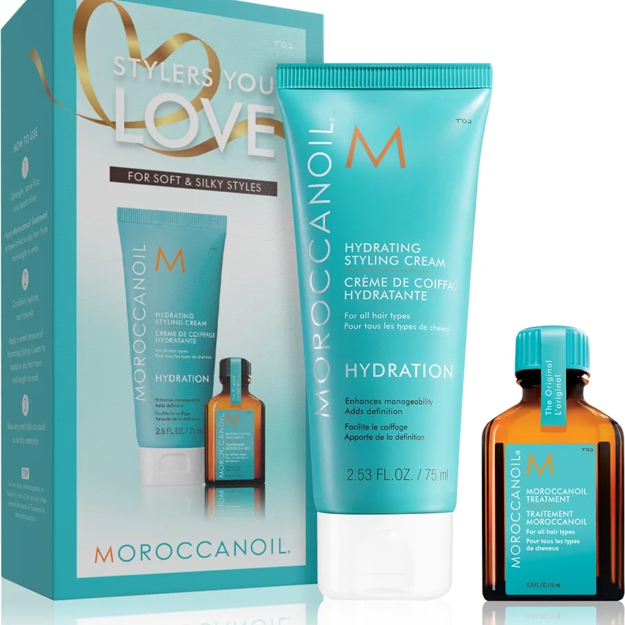 Moroccanoil Hydration Stylers You Love Set med närande och återfuktande effekt för alla hårtyper