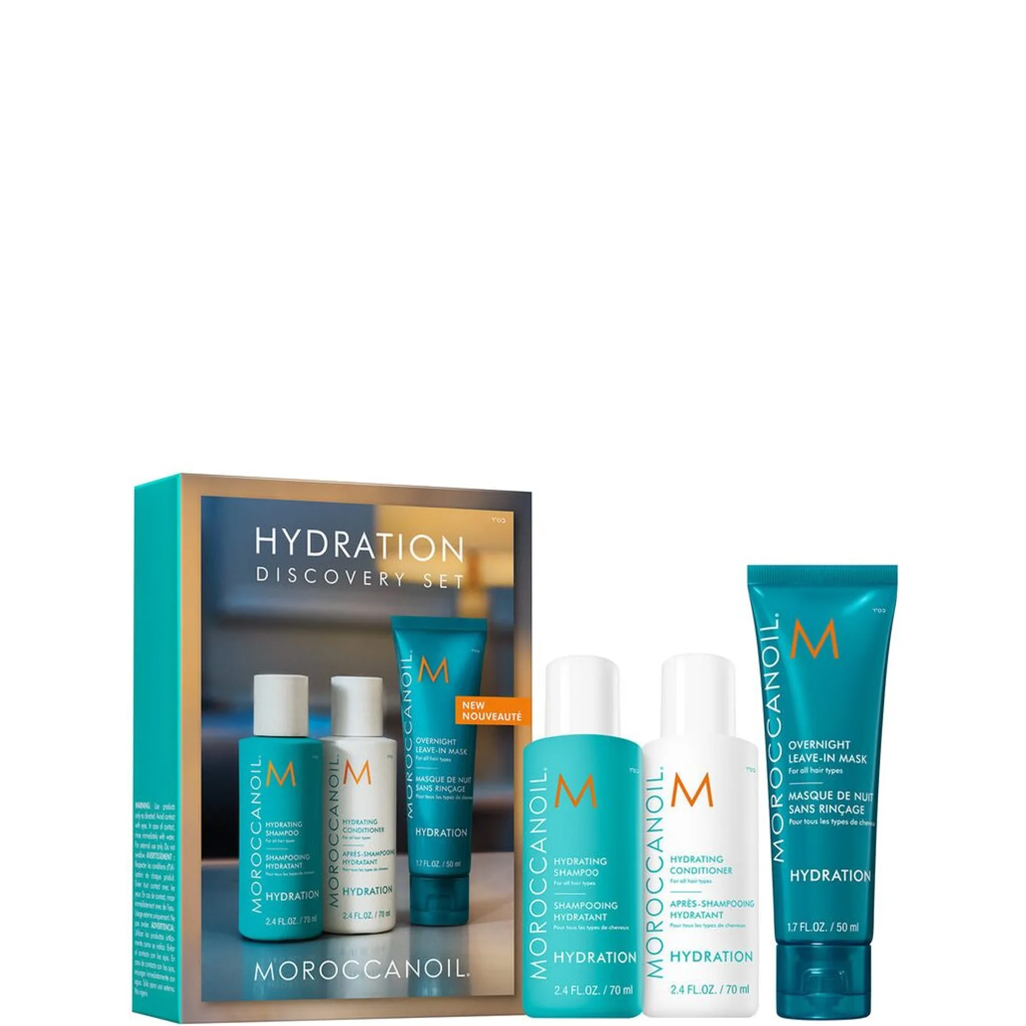Moroccanoil Kit Overnight Hydrating Mask DISCOVERY 2026 Hiustenhoitosetti