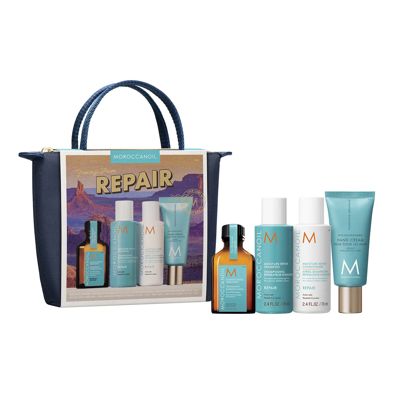 Moroccanoil Travel Kit Moisture Repair Hårplejesæt