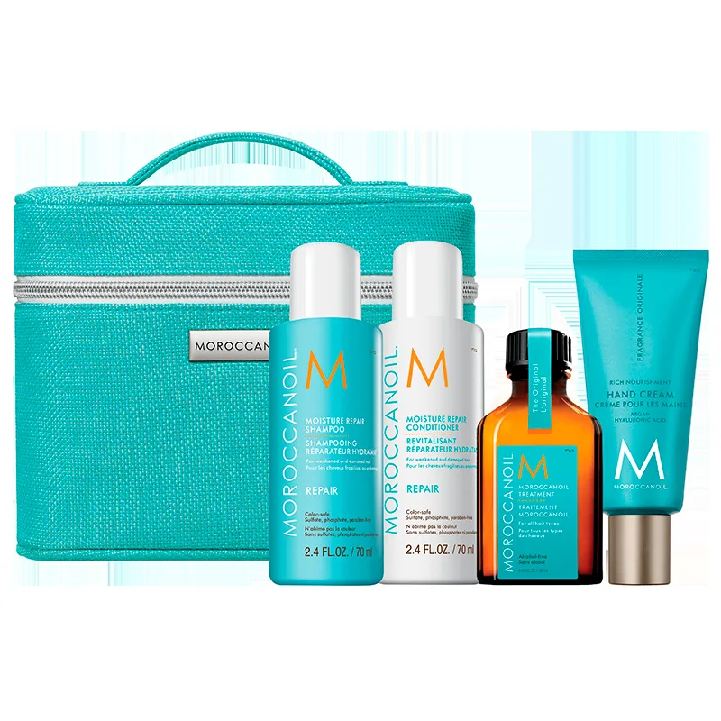 Moroccanoil Repair Travel Bag (1 sæt)
