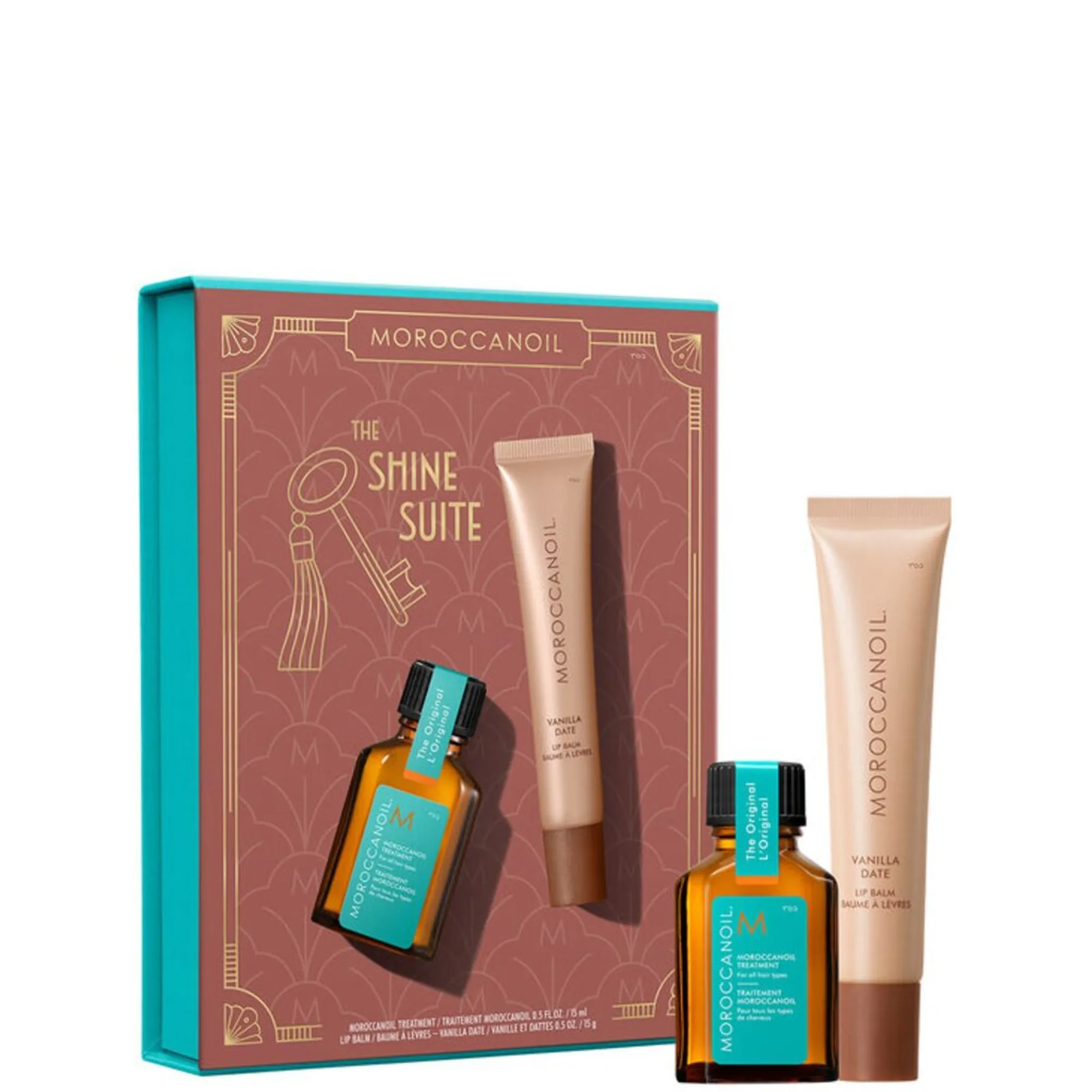MOROCCANOIL The Shine Suite – Vanilla Date – lahjapakkaus