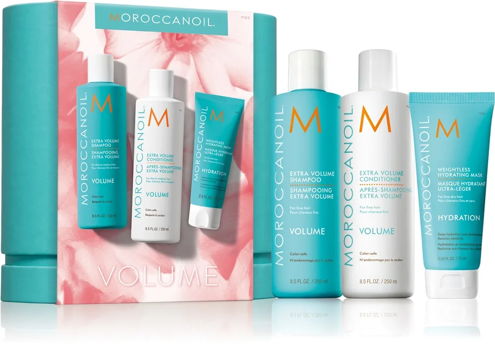 Moroccanoil Volume Kit setti volyymia lisäävä