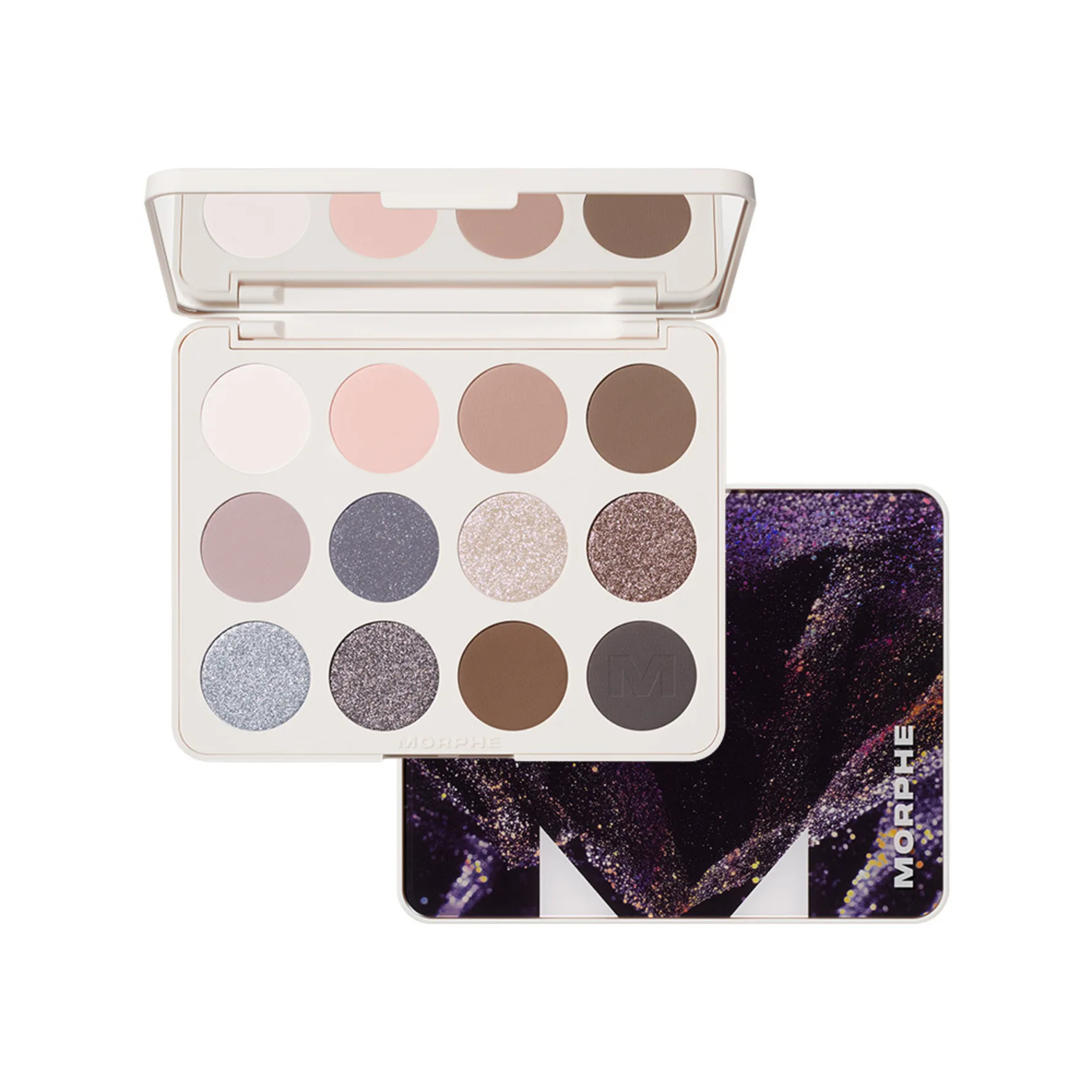 Morphe 12-Pan Eyeshadow Palette Moon Stone Moon Stone