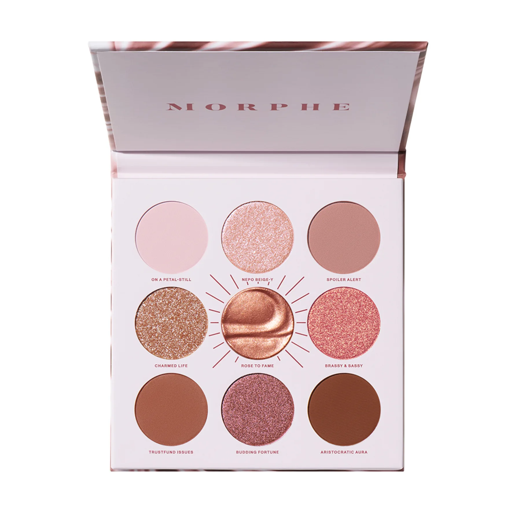 9 Pan Rose To Fame Artistry Eye Shadow Palette