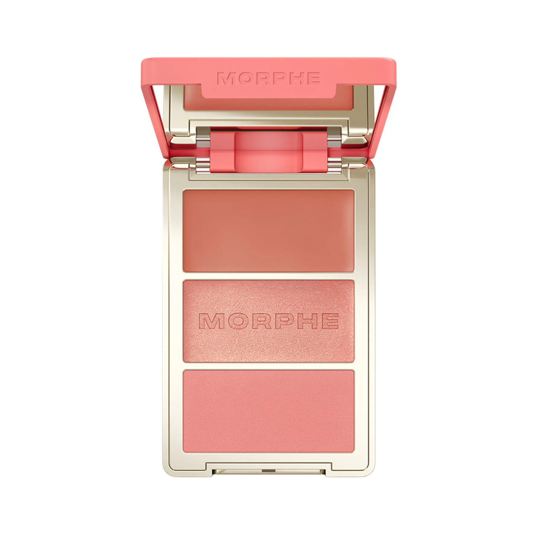 Morphe Cheek Thrills Multi-Finish Face Trio Beach Bonfire