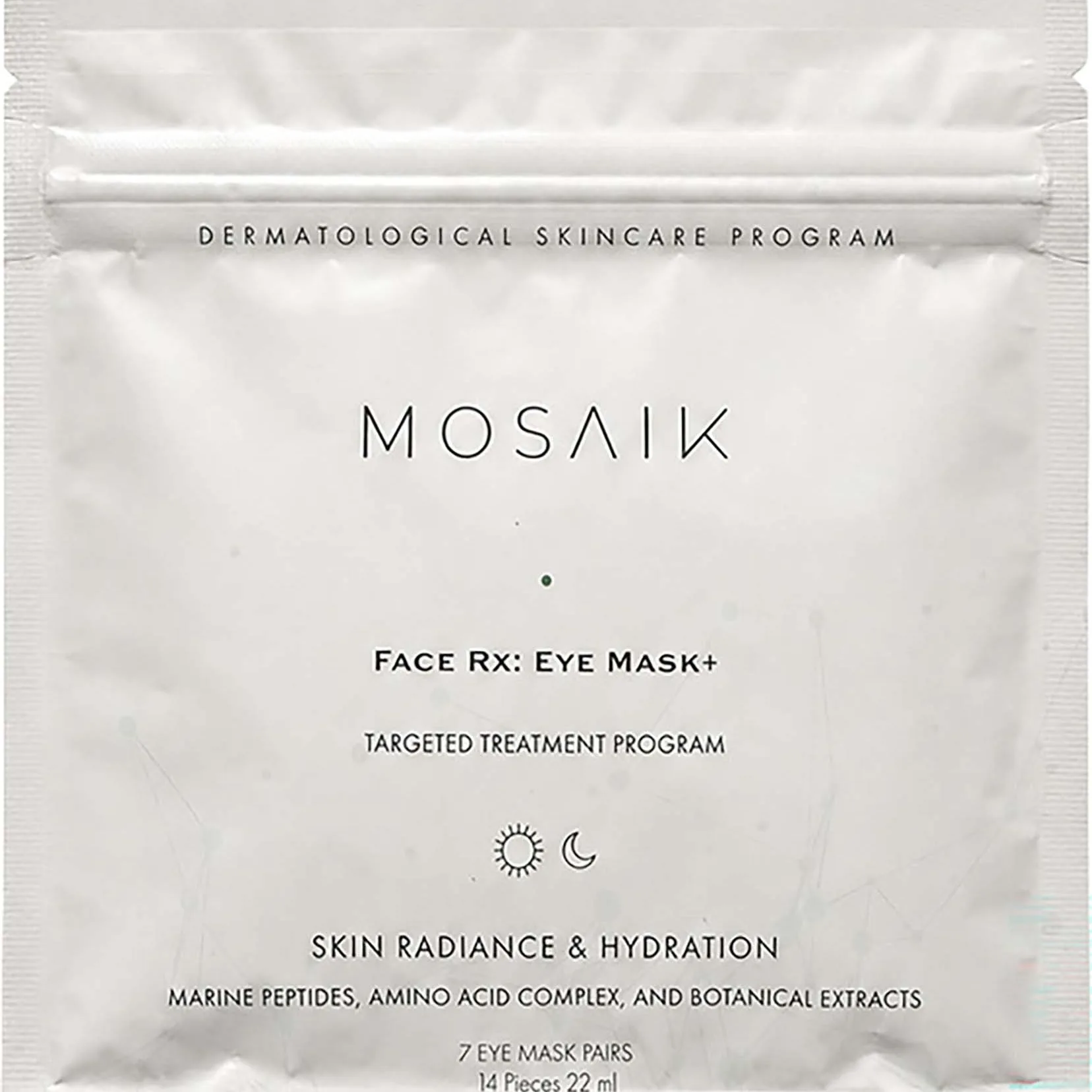 MOSAIK SKIN Face Rx: Eye Mask+ 56 st