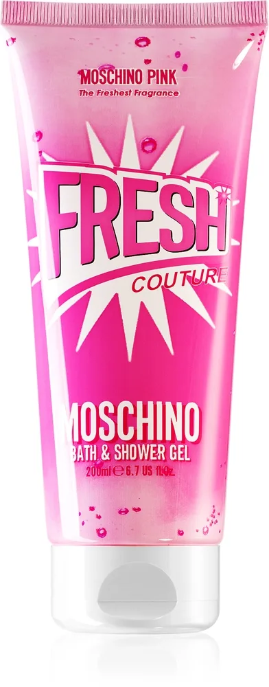 Moschino Pink Fresh Couture suihku- ja kylpygeeli Naisille 200 ml