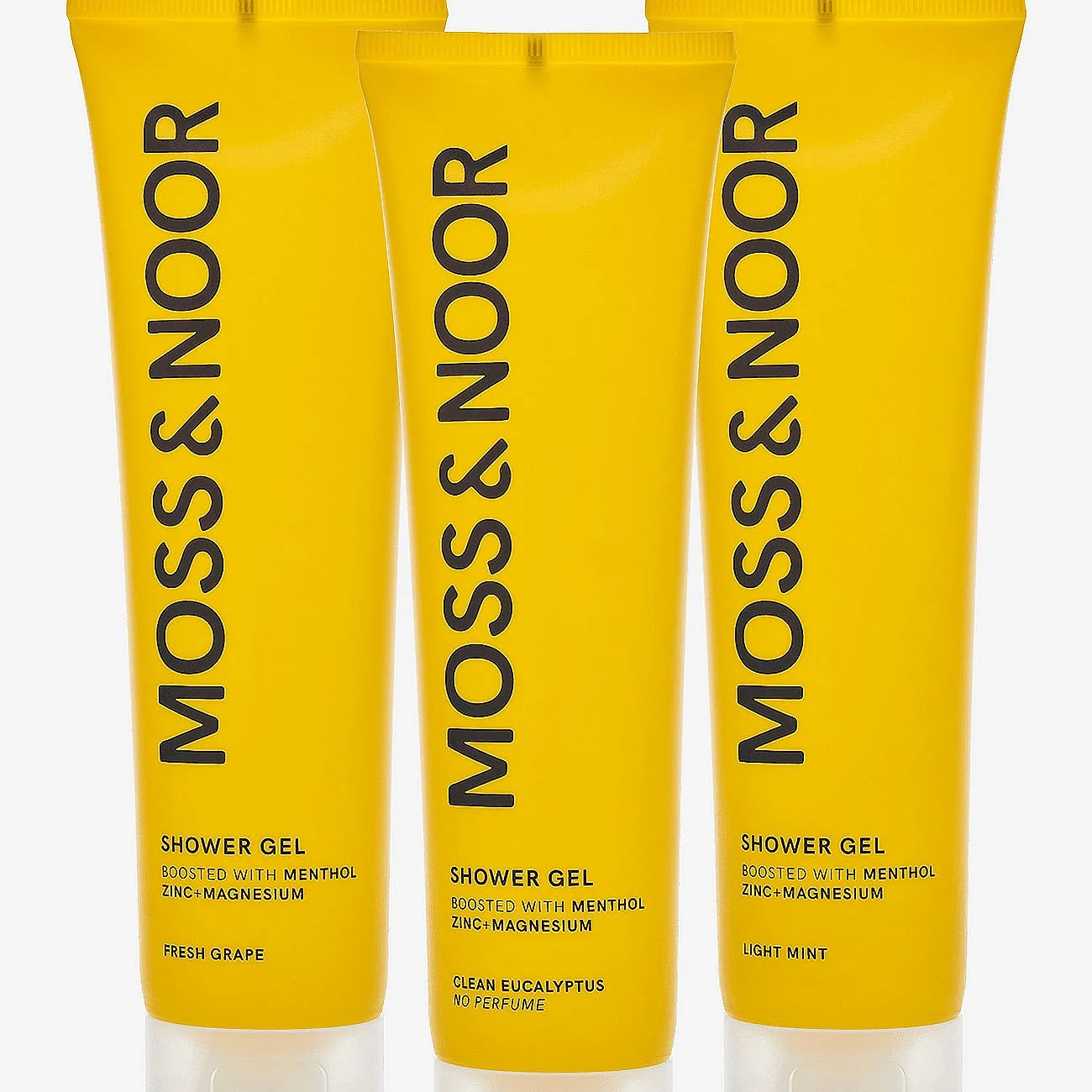 Moss & Noor After Workout Shower Gel Mixed 3-pack